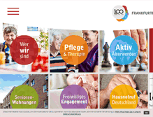 Tablet Screenshot of frankfurter-verband.de